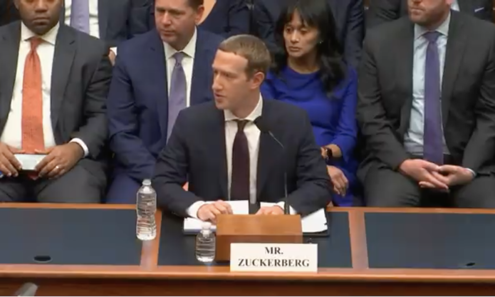 Facebook Ceo Mark Zuckerberg Speaks To Us Congress About Libra